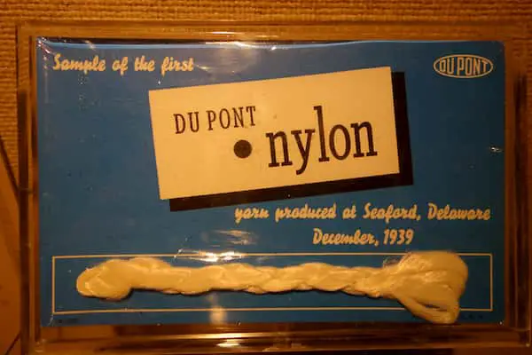 Where does the name nylon come from?