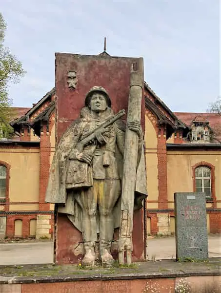 Monument over Russian soldiers of WW2