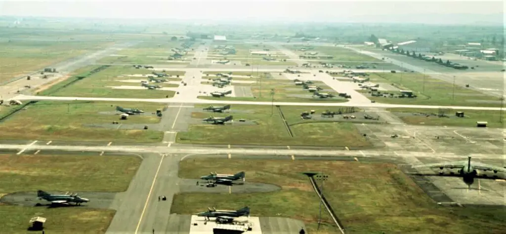 American military airbase in the Philippines